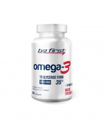 BE FIRST Omega-3 + витамин Е 90 гелевых капсул