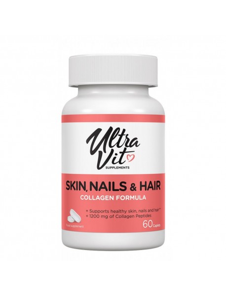 Ultra Vit Skin, Nails & Hair Collagen Formula 60 caps