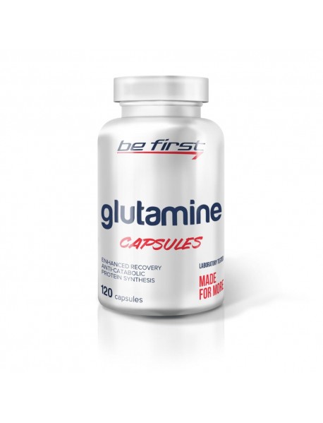 Be First Glutamine Capsules (120 капс.)