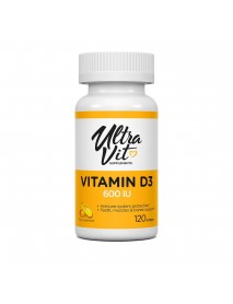UltraVit Vitamin D3 600IU 120caps