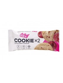 ProteinRex Cookie x2 Малиновый чизкейк 50г, 