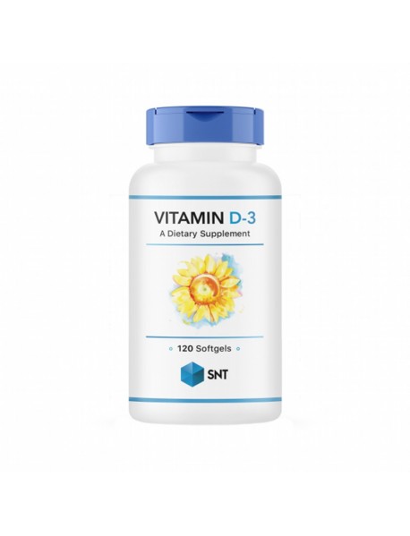 SNT Vitamin D3 5000IU 120 капс