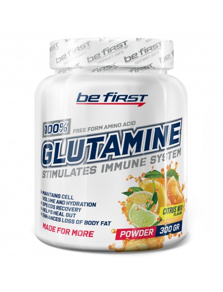 Be First Glutamine powder (300 гр.)