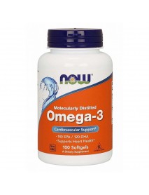 NOW Omega 3 1000мг 100 капс