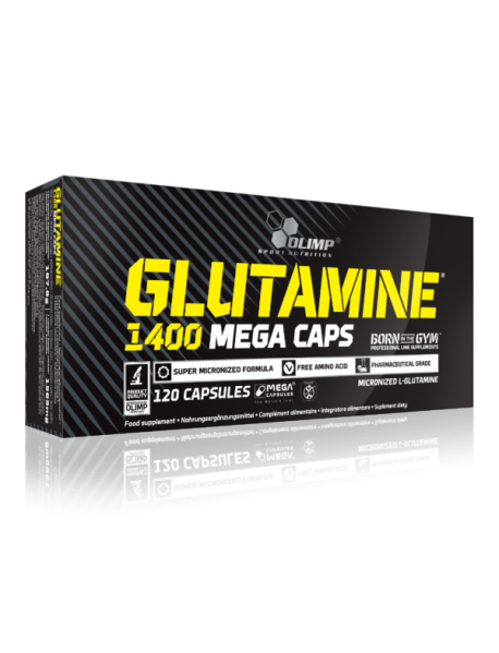 OLIMP Glutamine 1400 MEGA CAPS (120 капс.)