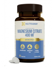 Nutraway  MAGNESIUM CITRATE 400mg 90caps